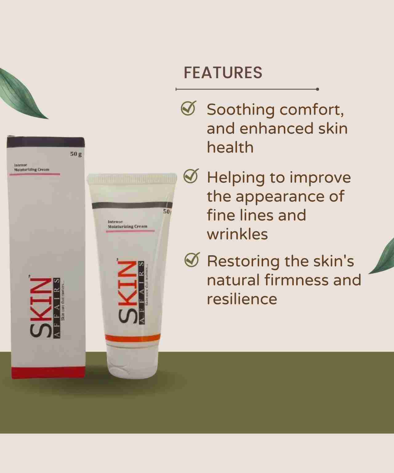 SKIN AFFAIRS INTENSE MOISTURIZING CREAM LEWISIA HEALTH AND WELLNESS